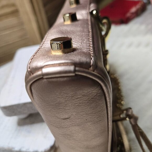 Rose Gold Rebecca Minkoff Crossbody - Picture 6 of 7